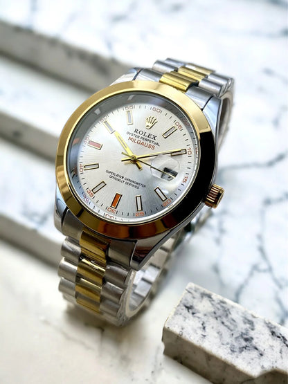 Rolex Oystre Perpetual Milgauss Chain Watch