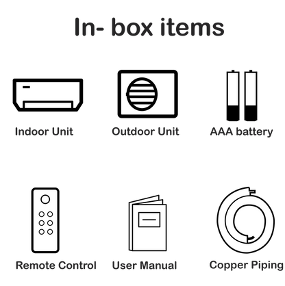 Powercon X 1.5 Ton
Inverter Split AC