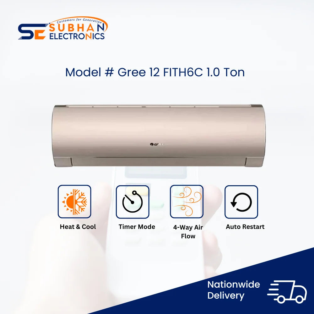 Gree 12 FITH6C T3 1 Ton Inverter Fairy Series